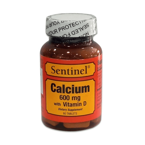 Sentinel Calcium (600Mg) Tablets - 60'S