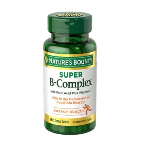 Nature'S Bounty B Complex Super W/ Folic Acid + Vit C Tab 150'S