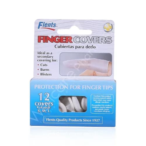 Flents Finger Cots Assorted.12'S