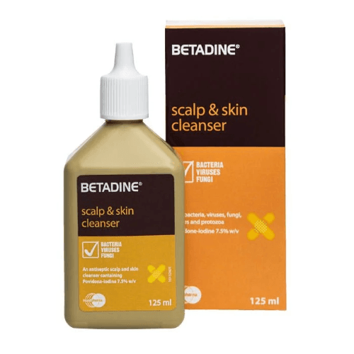 Betadine Scalp And Skin Cleanser 125Ml