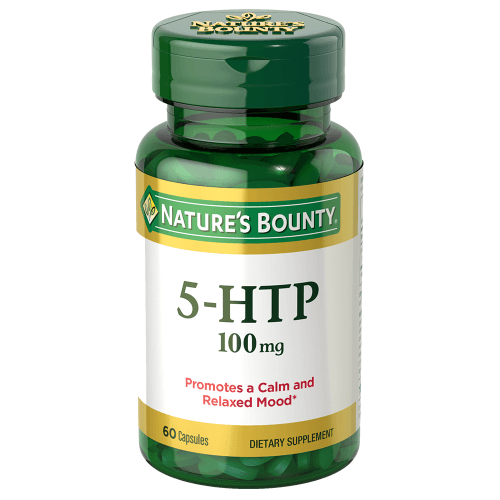 Nature'S Bounty 5-Htp 100Mg Capsules - 60'S