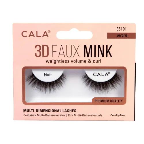 Cala 3D Faux Mink Lashes Noir-35101