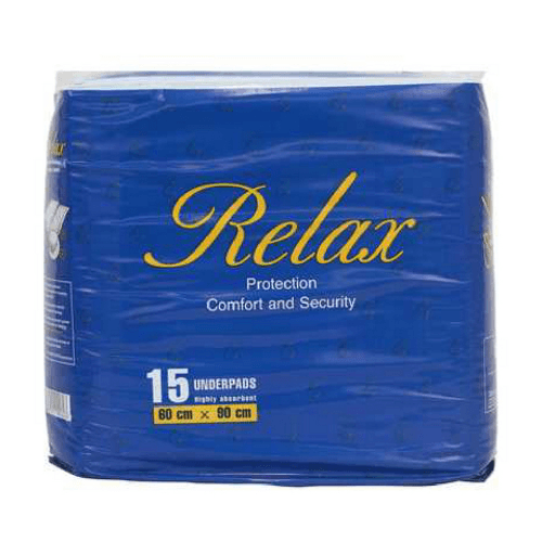 Relax Protection Underpads (60 X 90 Cm) - 15 Pieces