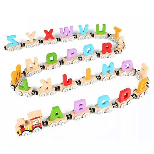 Magnetic Letter Train