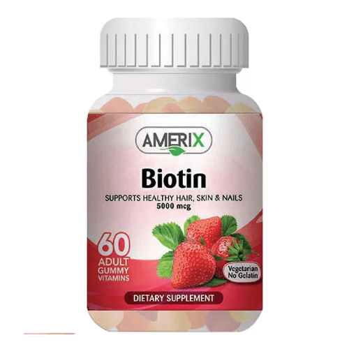 Amerix Biotin 5000Mcg Gummy 60'S