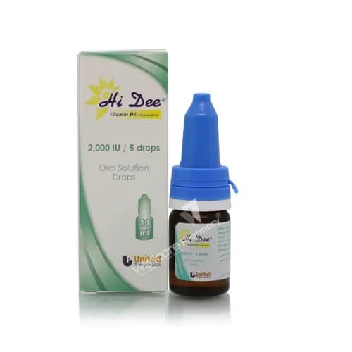 Hi Dee Vitamin D3 Drops 10Ml