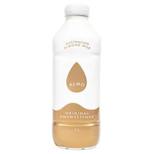 Almo Almond Milk Original Unsweetened 1L