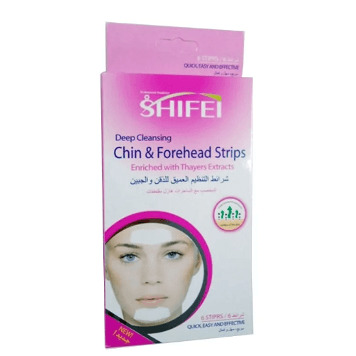 Shifei Deep Cleansing Chin And Forhead Strips 6'S