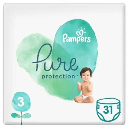 Pampers Pure Protection (Size 3) 31 Diapers