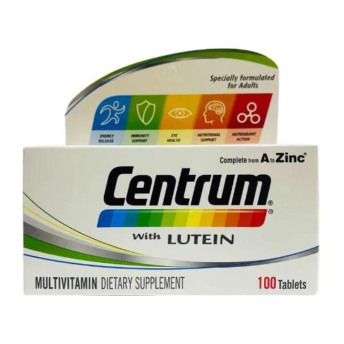 Centrum W/Lutein Tab 100'S