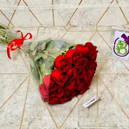 Red Freedom Rose - 25 Piece