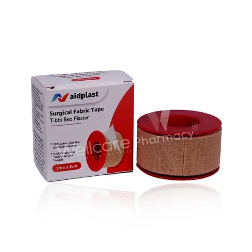 Aidplast Surgical Fabric Tape 5Mx2.5Cm V102