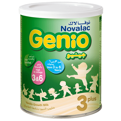 Novalac Genio 3 Plus Vanilla Growth Milk - 800G