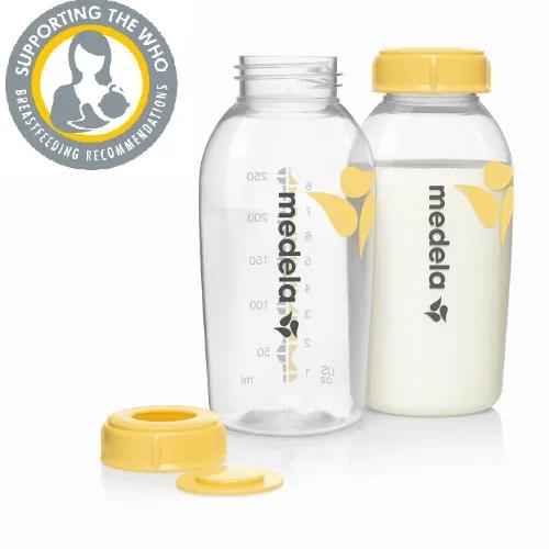 Medela Baby Milk Bottles 250Ml 2'S