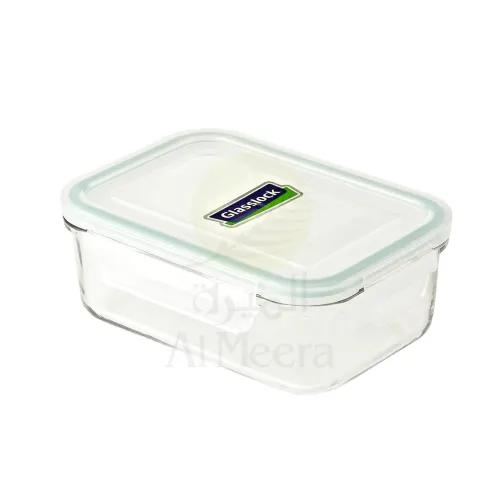 Glasslock Food Container Rectangular 715Ml Rp521