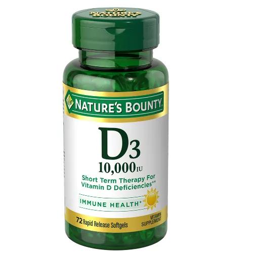 Nb D3-10000 Iu Softgels 72"S