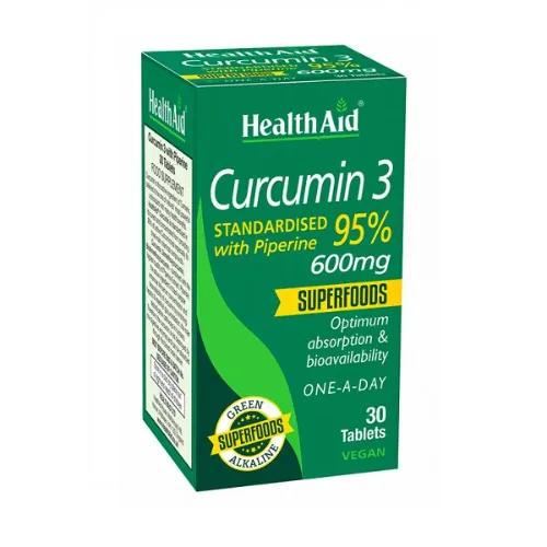 Healthaid Curcumin 3 600Mg Tablets 30'S  