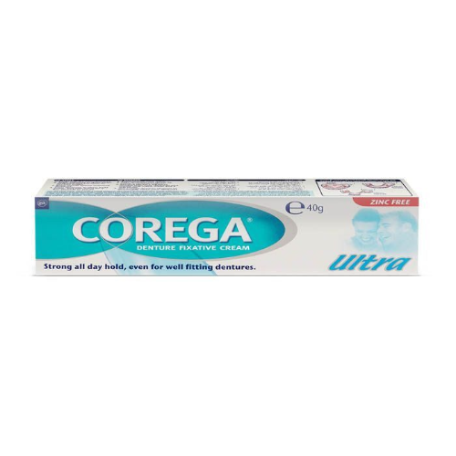 Corega Ultra Denture Fixating Cream - 40gm