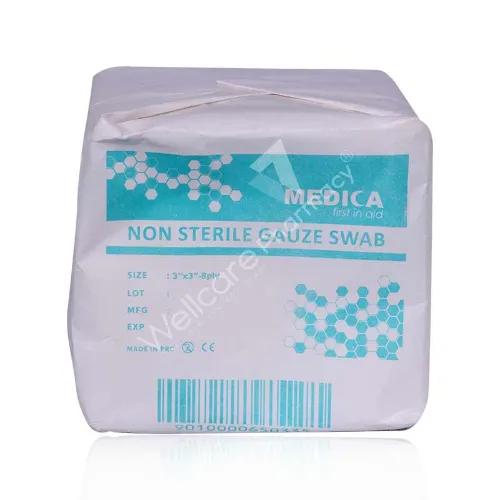 Medica Gauze Swabs 10X10 Cm 8 Ply 100'S