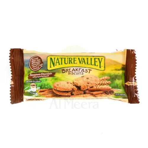 NATURE VALLEY BREAKFAST BISCUITS CINNAMON CHOCOLATE 28G