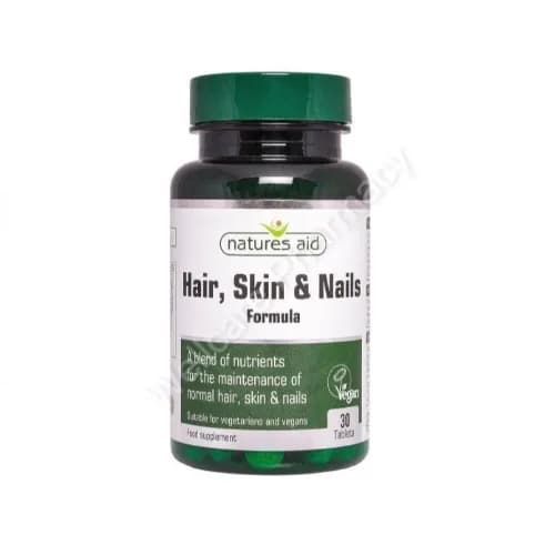 Natures Aid Hair Skin&Nail Tablets 30'S