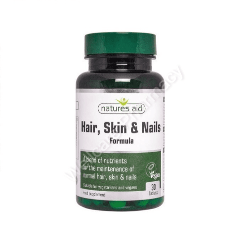 Natures Aid Hair Skin&Nail Tablets 30'S (Buy 2 Get 1 Free)