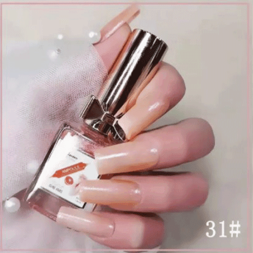 B. Garden Nail Polish #31 Glittered Flamingo