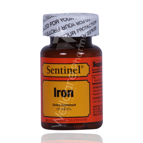 Sentinel Iron Tablets 100'S