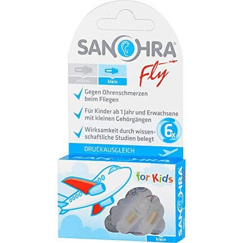 Sanohra Fly Ear Plugs For Kids - 1 Pair