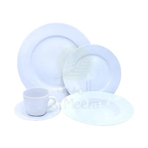 Symphony Dinner Set Round White 20Pcs