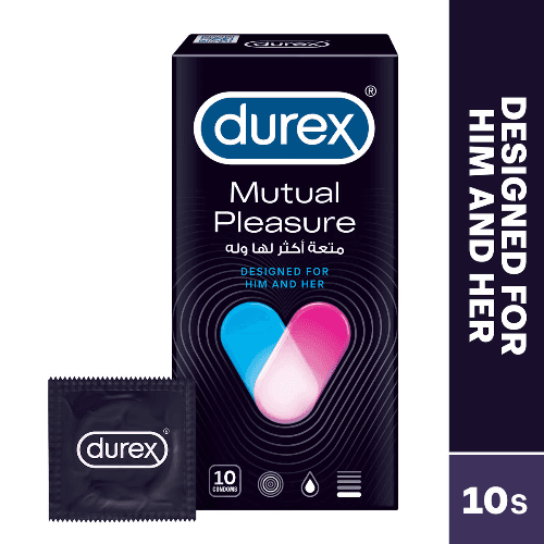 Durex Mutual Pleasure Condoms 10'S