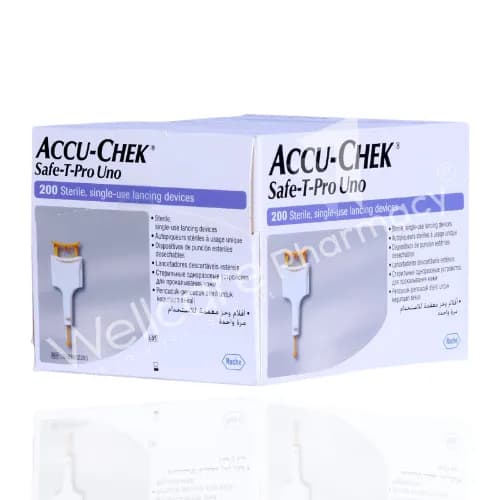 Accu Chek Safe T-Pro Self Use Lancing Devices 200'S