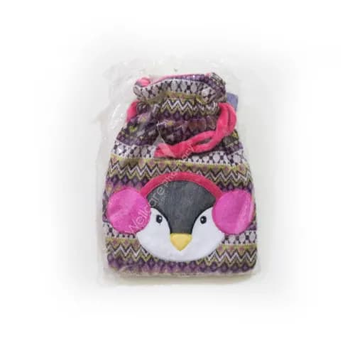 Sanger Children Hot Water Bag With Cover Pink Design