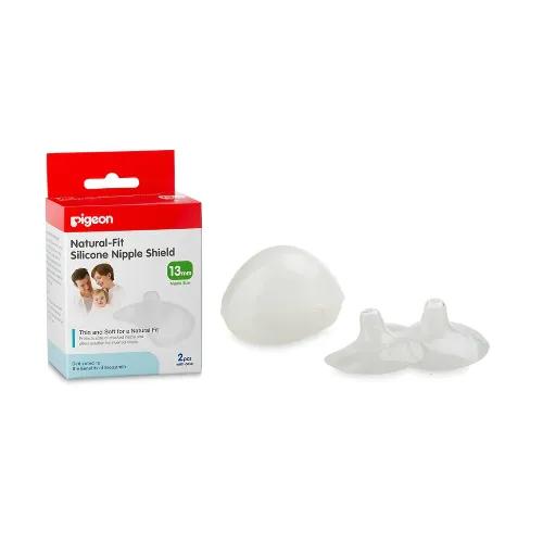 Pigeon Nipple Shield Silicone Nat Fit Soft (Asorted) (26227)