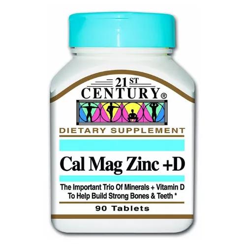 21St Century Cal Mag Zinc +D Tab 90'S