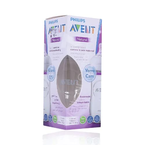 Avent Natural Feeding Bottle 240Ml-Scf053/17