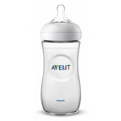 Avent Natural 330 Ml Plastic Btl 6M+ (Scf036/17)