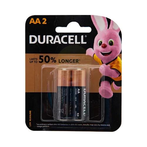 Duracell Alkaline Battery Aa 1.5Vã—2Pcs