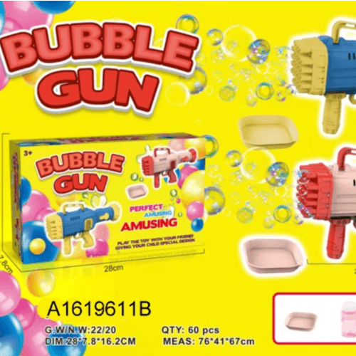 Perfect Amusing Bubble Gun