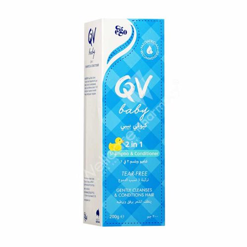 Qv Baby 2 In 1 Shampoo & Conditioner (Buy 2 Get 1 Free)