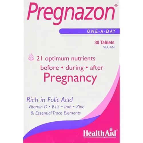 Health Aid Pregnazon Tabs 30"S