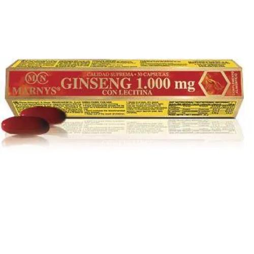 Marny'S Ginseng 1000Mg With Lecithin Cap 30'S