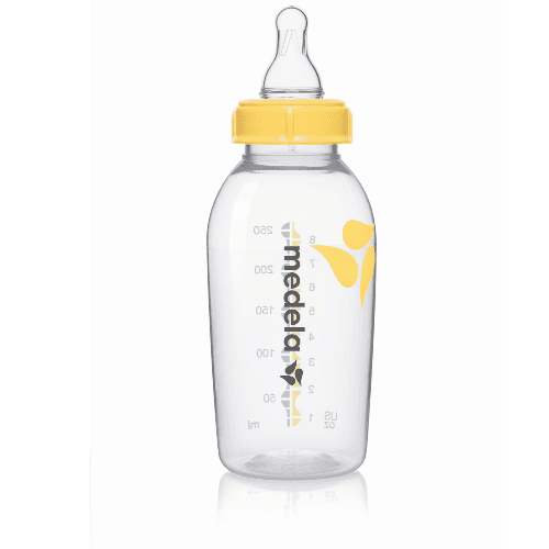 Medela Breastmilk Bottle With Teat (Medium Flow) - 250Ml