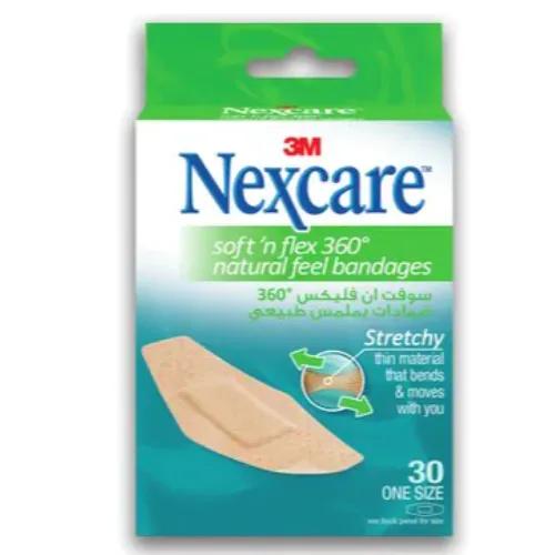 Nexcare Soft N Flex Bandages 28X76Mm 30'S (Sf-30D)