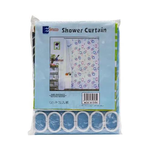 Sirocco Shower Curtain Polyester 180X180Cm