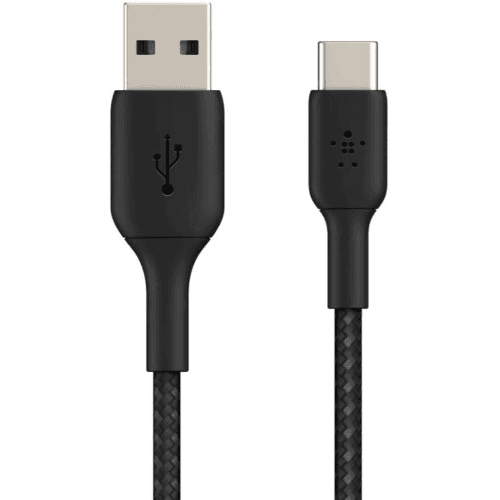 Belkin Braided USB-C To USB-A Cable - 2m