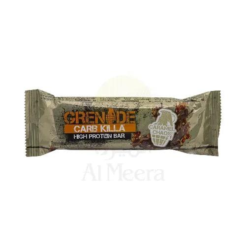 Grenade Carb Killa High Protein Chocolate And Caramel Chaos Bar 60g