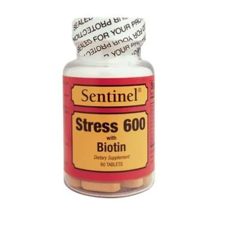 Sentinel Stress 600+Biotin Tab 60'S