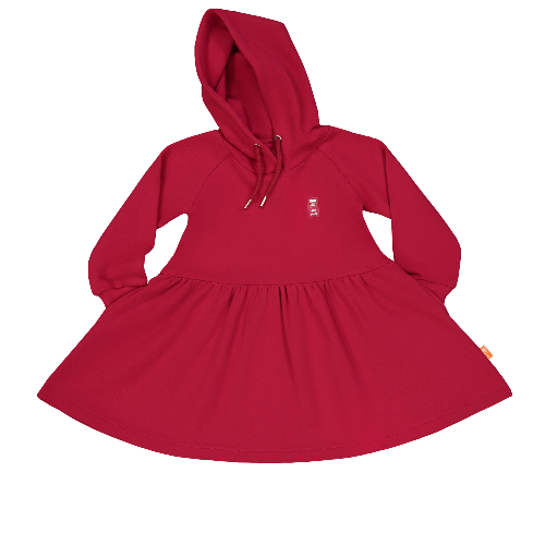 Hoodie Dress Team Qatar | Maroon