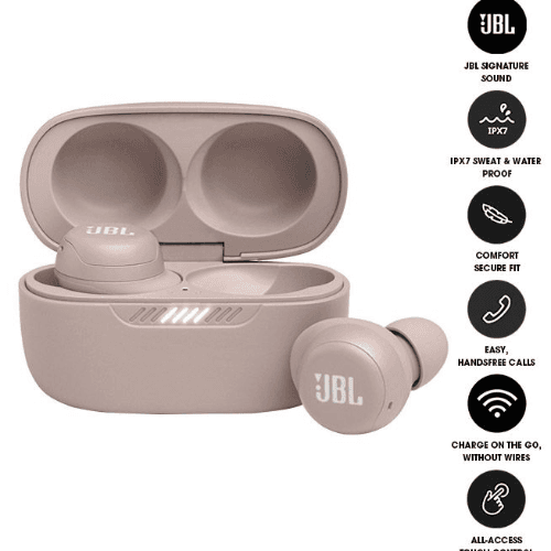 Harman Jbl Livefree+ Rose True Wireless In-Ear Noice Cancelling Headphones